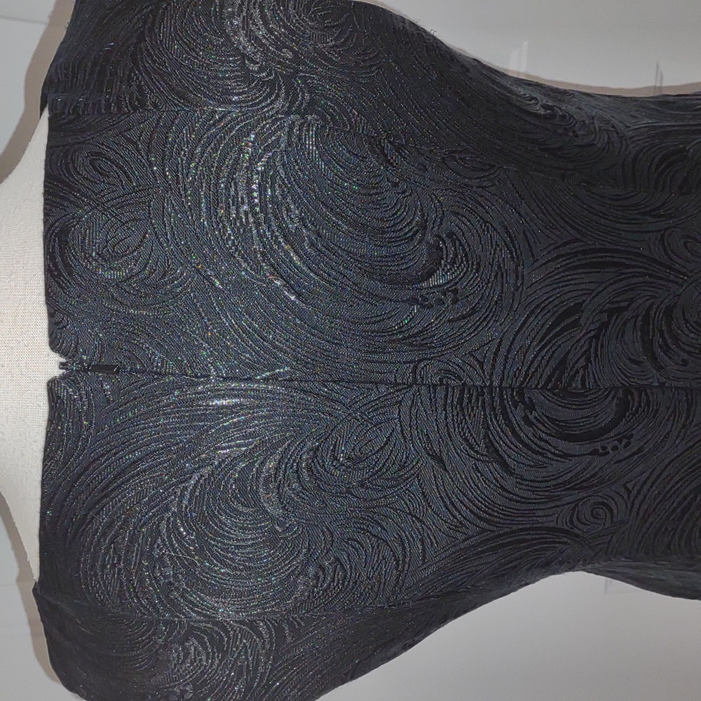 VINTAGE💜 EVAN PICONE Brocade One Shoulder Sheath Dress - Picture 12 of 16